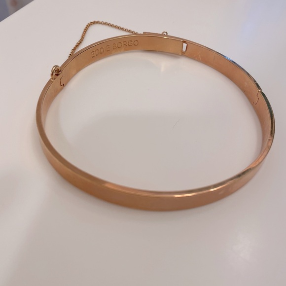 Eddie Borgo Rose Gold Thin Safety Choker - Picture 5 of 9